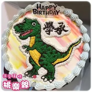 dinosaur cake 07