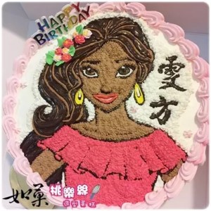 disney princess elena of avalor cake 001