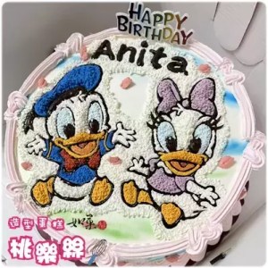 donald duck cake 24222