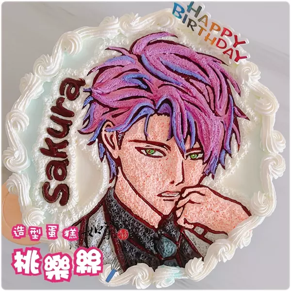 dynamic chord sakura anime cake 20260824